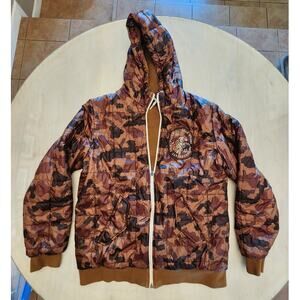 Nike Skateboarding Poler Outdoor Brand  Reversible Jacket Puffer Camo